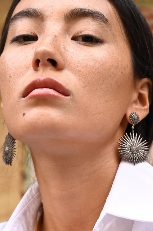 STAR CHANDELIER EARRINGS