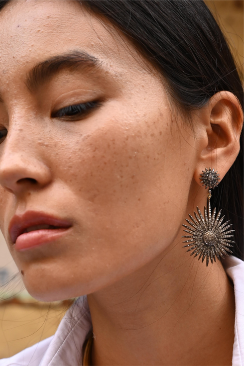 STAR CHANDELIER EARRINGS