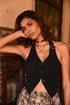 LION BLACK VELVET CHOKER