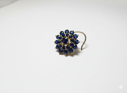 IOLITE NOSE PIN