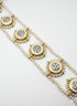 ENAMEL PEARL CHOKER