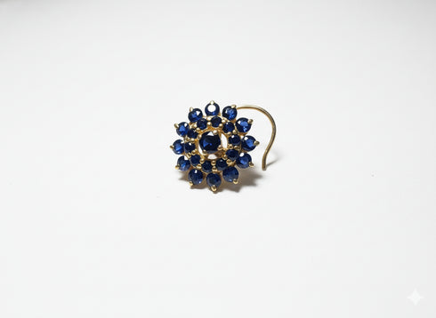 IOLITE NOSE PIN