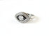 SILVER EVIL EYE RING