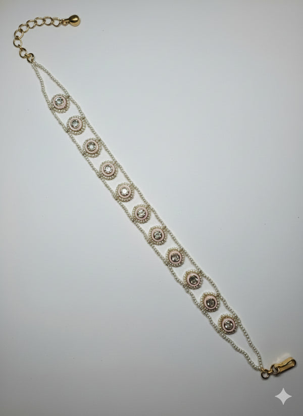 PINK PEARL CHOKER