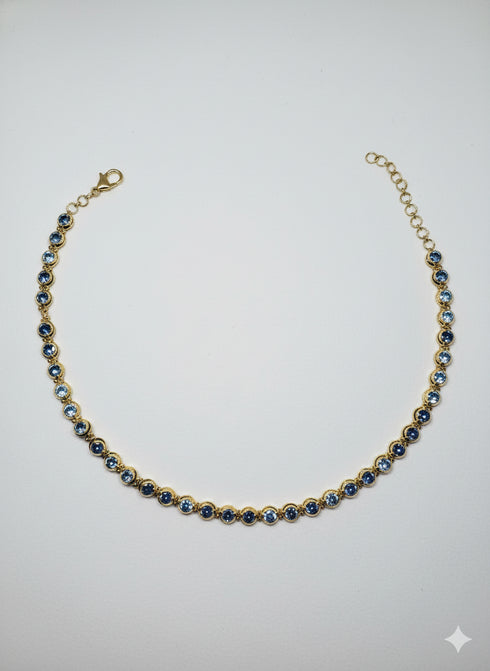 ROUND TENNIS NECKLACE