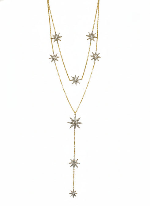 STAR LAYERED NECKALCE
