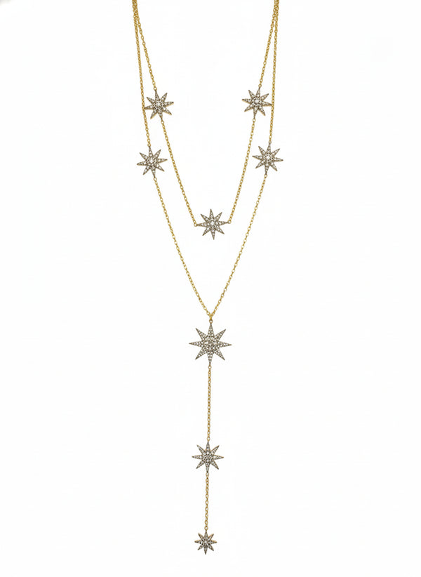 STAR LAYERED NECKALCE