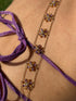 HIGH SHINE FLOWER CHOKER