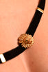 LION BLACK VELVET CHOKER