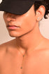 BLACK ENAMEL NECKLACE