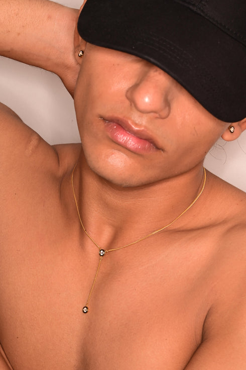 BLACK ENAMEL DIAMOND STUDS