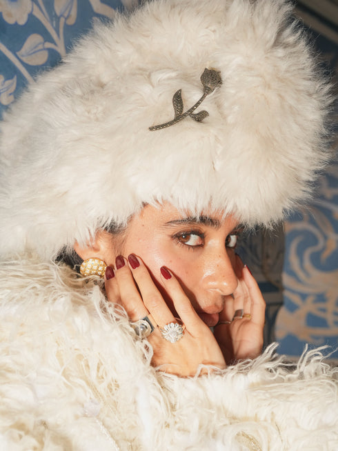 VICTORIAN FLOWER BROOCH