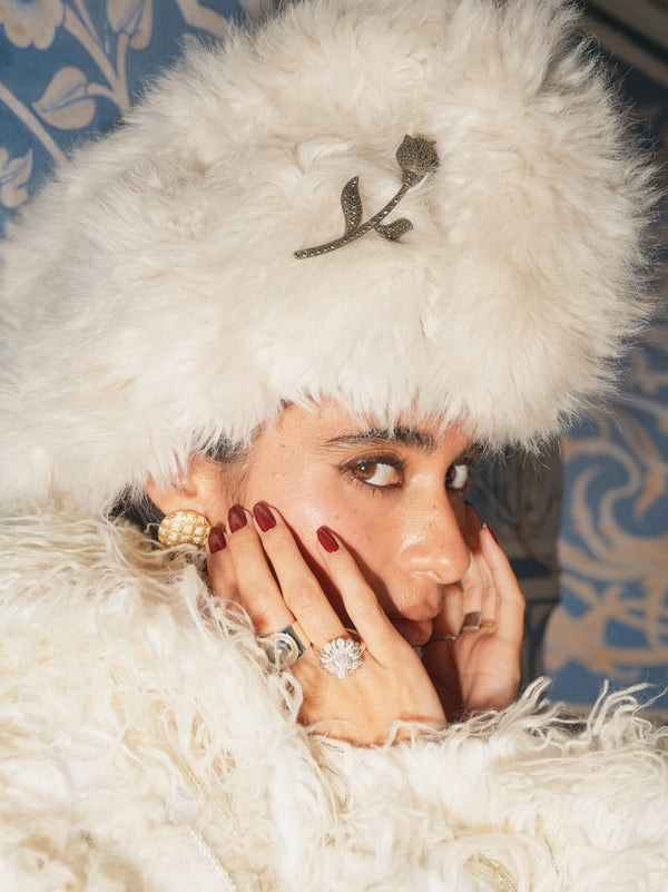 VICTORIAN FLOWER BROOCH